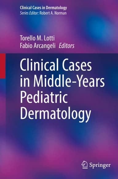 Image of - Clinical Cases in Middle Years Pediatric Dermatology | Paperback
