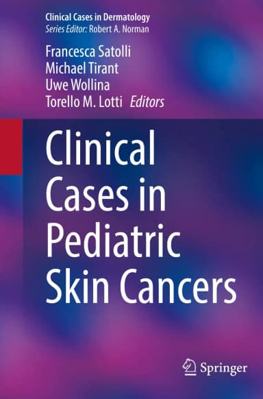 Image of - Clinical Cases In Pediatric Skin Cancers | Paperback