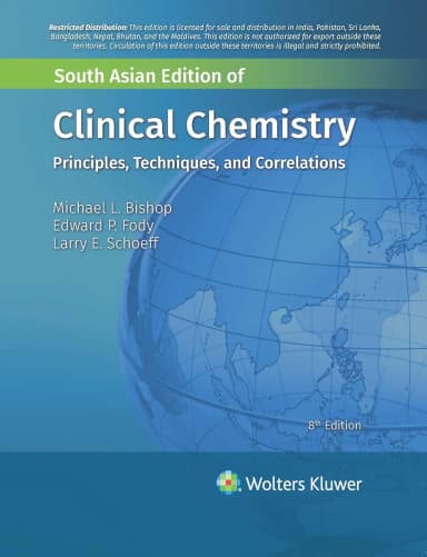 Image of - Clinical Chemistry Principles Techniques and Correlations | 8th Edition | Paperback