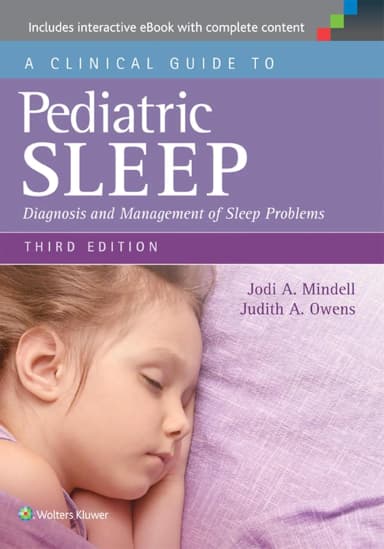 Image of - A Clinical Guide to Pediatric Sleep | Third Edition | Paperback