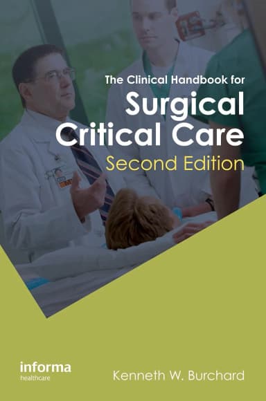 Image of - The Clinical Handbook for Surgical Critical Care | 2nd Edition | Paperback