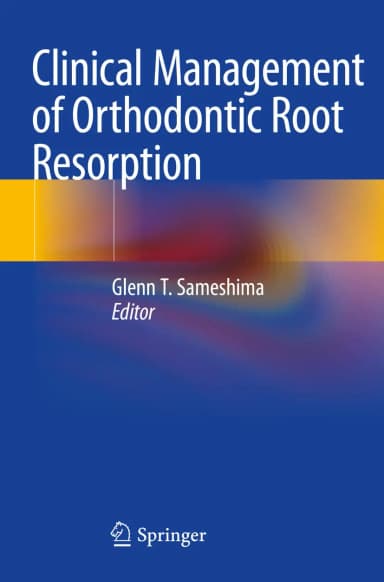 Image of - Clinical Management Of Orthodontic Root Resorption | Paperback