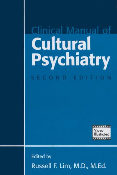 Image of - Clinical Manual of Cultural Psychiatry | 2nd Edition | Paperback