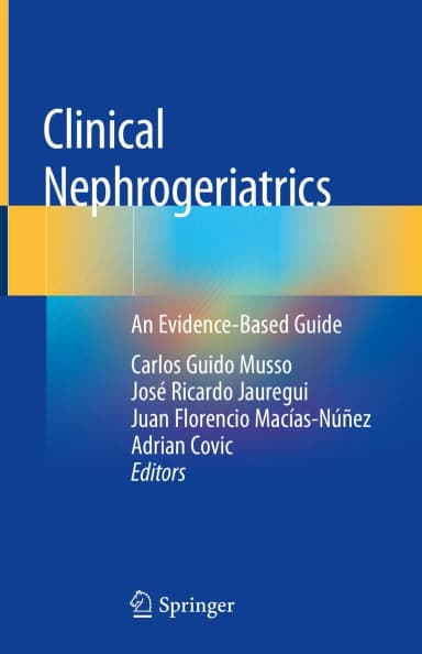 Image of - Clinical Nephrogeriatrics | Hardcover