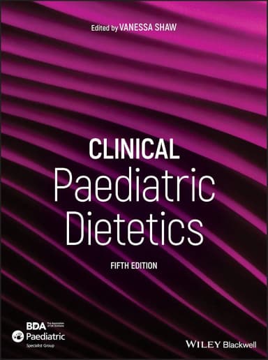 Image of - Clinical Paediatric Dietetics 5th Edition | Hardcover