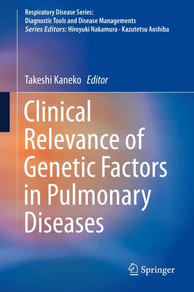 Image of - Clinical Relevance of Genetic Factors in Pulmonary Diseases | Hardcover