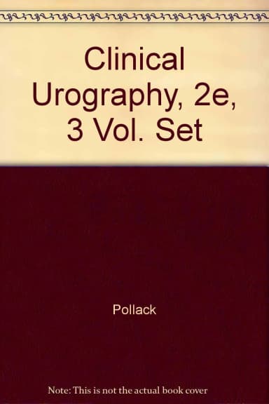 Image of - Clinical Urography | 2nd Edition | 3 Volume Set | Hardcover