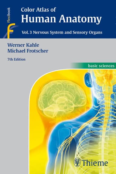 Image of - Color Atlas of Human Anatomy Nervous System and Sensory Organs | Volume 3 | Paperback