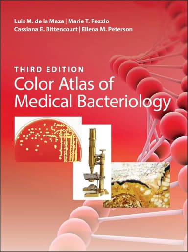 Image of - Color Atlas Of Medical Bacteriology Third Edition | Hardcover