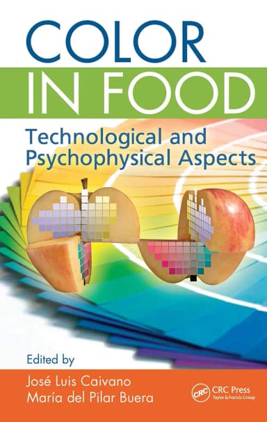 Image of - Color in Food Technological and Psychophysical Aspects | Hardcover