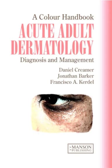 Image of - A Colour Handbook Acute Adult Dermatology | Paperback