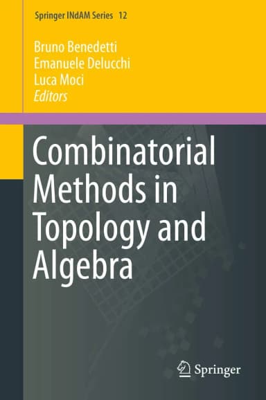 Image of - Combinatorial Methods in Topology and Algebra | Hardcover