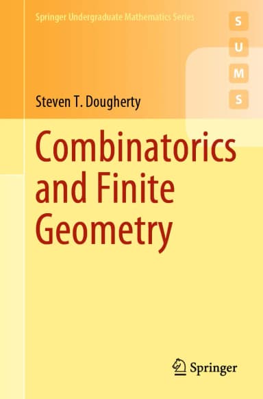 Image of - Combinatorics And Finite Geometry | Paperback