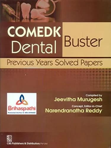 Image of - COMEDK Dental Buster Previous Years Solved Papers