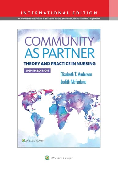 Image of - Community As Partner Theory and Practice Nursing | 8th Edition | Paperback