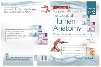 Image of - Companion Workbook for Textbook of Himan Anatomy | Volume 1 and Volume 2