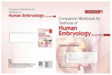Image of - Companion Workbook For Textbook Of Human Embryology | 2nd Edition | Paperback