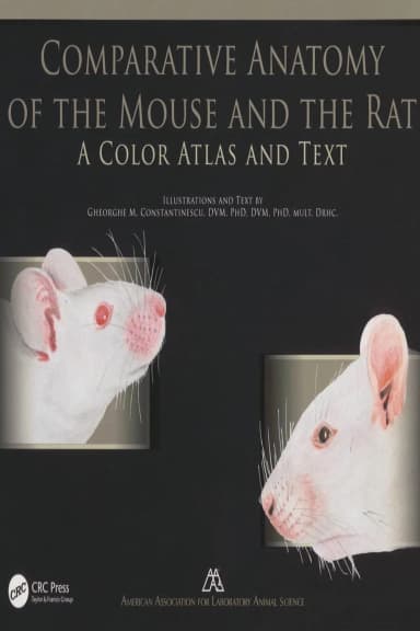 Image of - Comparative Anatomy of the Mouse and the Rat A Color Atlas and Text | Paperback