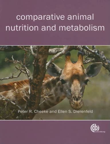 Image of - Comparative Animal Nutrition and Metabolism | Paperback