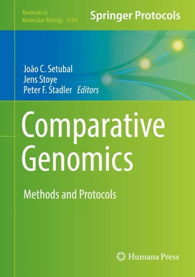 Image of - Comparative Genomics Methods and Protocols | Hardcover