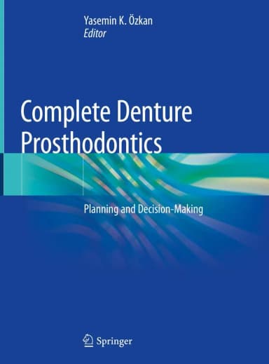 Image of - Complete Denture Prosthodontics | Hardcover