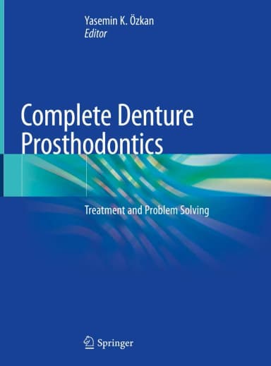 Image of - Complete Denture Prosthodontics | Hardcover