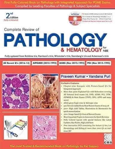 Image of - Complete Review Of Pathology and Hematology | Paperback | Pg Diams