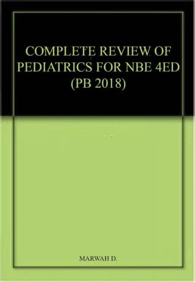 Image of - Complete Review Of Pediatrics For NBE | 4th Edition | Paperback