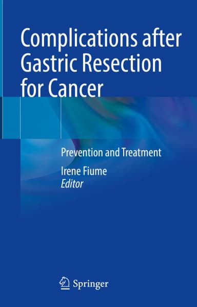 Image of - Complications After Gastric Resection For Cancer Prevention And Treatment | Hardcover