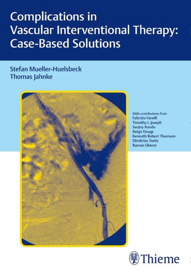 Image of - Complications in Vascular Interventional Therapy Case-Based Solutions | Hardcover