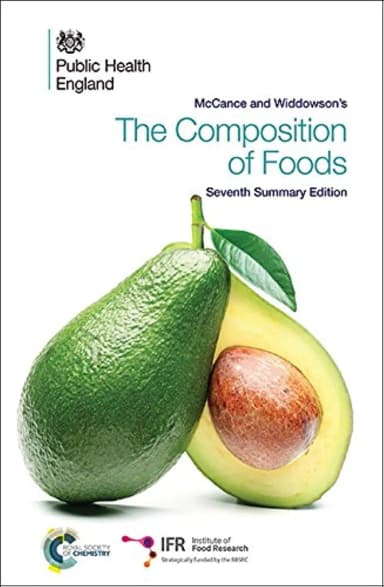 Image of - The Composition of Foods | 7th Edition | Paperback