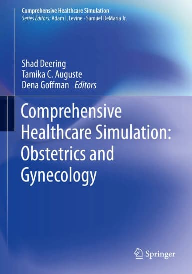 Image of - Comprehensive Healthcare Simulation Obstetrics and Gynecology | Paperback