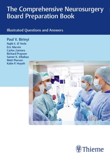 Image of - The Comprehensive Neurosurgery Board Preparation Book | Paperback