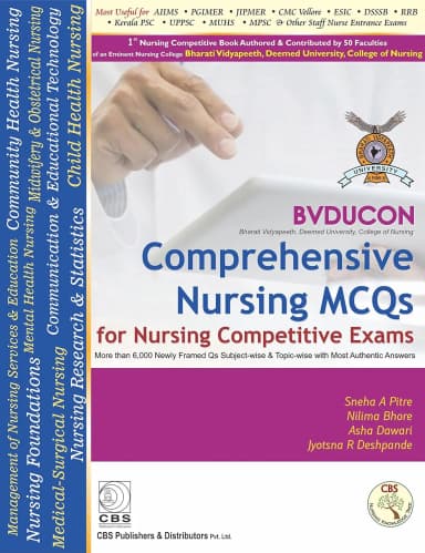 Image of - Comprehensive Nursing Mcqs For Nursing Competitive Exams | Paperback