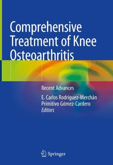 Image of - Comprehensive Treatment of Knee Osteoarthritis Recent Advances | Hardcover