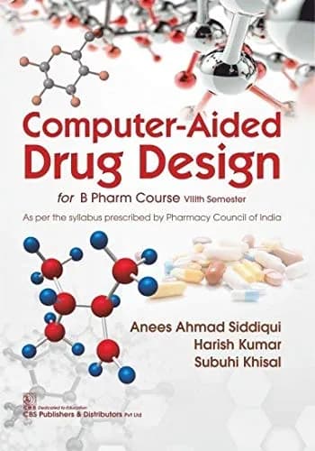 Image of - Computer Aided Drug Design for B Pharm Course VIIIth Semester | Paperback