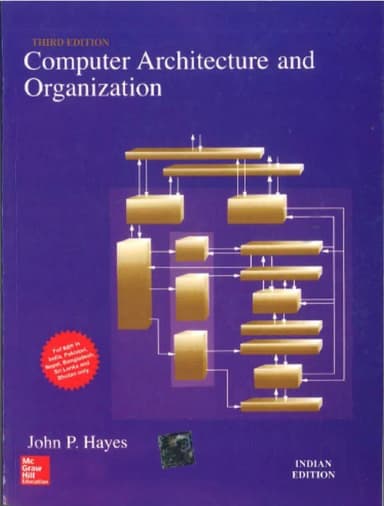 Image of - Computer Architecture and Organization | Third Edition | Paperback