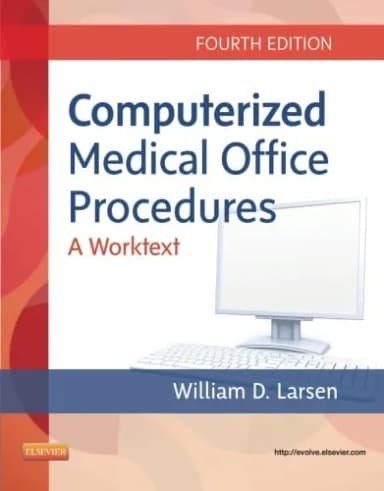 Image of - Computerised Medical Office Procedures A Worktext | 4th Edition | Paperback