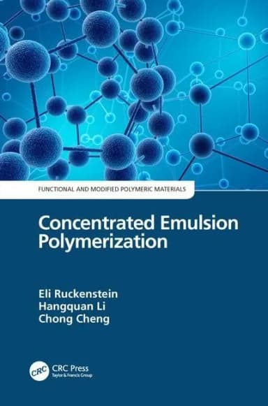 Image of - Concentrated Emulsion Polymerization | Hardcover