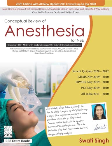 Image of - Conceptual Review Of Anesthesia For NBE | Paperback