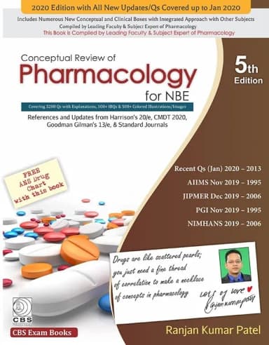 Image of - Conceptual Review of Pharmacology for NBE | 5th Edition | Paperback