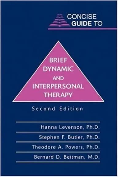 Image of - Concise Guide to Brief Dynamic and Interpersonal Therapy | 2nd Edition | Paperback