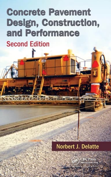 Image of - Concrete Pavement Design | Construction | and Performance | 2nd Edition | Hardcover