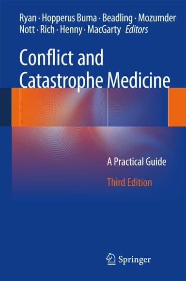 Image of - Conflict and Catastrophe Medicine A Practical Guide | Third Edition | Hardcover