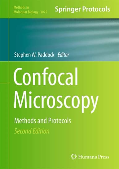 Image of - Confocal Microscopy Methods and Protocols | 2nd Edition | Hardcover