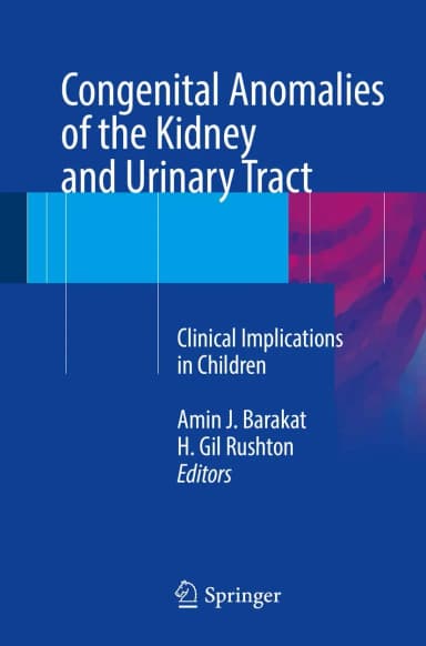 Image of - Congenital Anomalies of the Kidney and Urinary Tract | Paperback