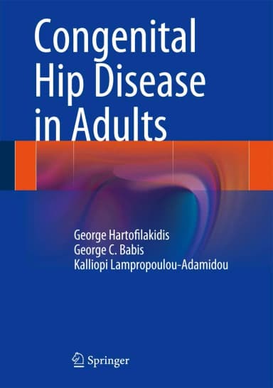 Image of - Congenital Hip Disease in Adults | Hardcover