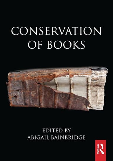 Image of - Conservation Of Books | Hardcover