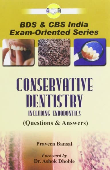 Image of - Conservative Dentistry Including Endodontics Questions and Answers | Paperback