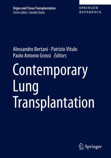Image of - Contemporary Lung Transplantation | Hardcover